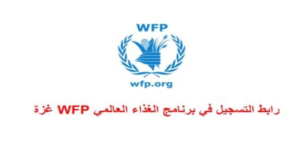 رابط تسجيل وتحديث برنامج الغذاء العالمي WFP في قطاع غزة للحصول على مساعدات