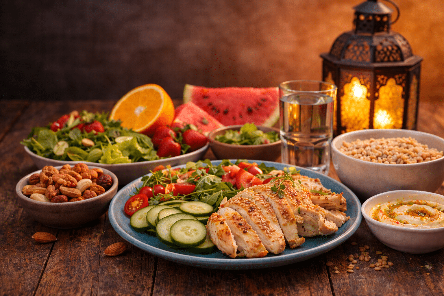 تعرف علي تنظيم وجباتك في رمضان بطريقة صحية ومتوازنة؟