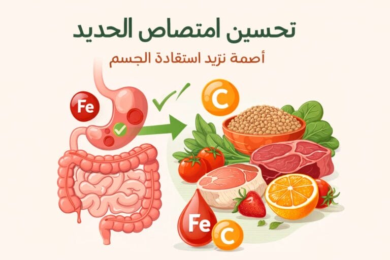 أطعمة تساعدك على تحسين امتصاص الحديد في الجسم قد تكون أهم من مجرد تناول أطعمة غنية بالحديد نفسه. كثير من الأشخاص يحرصون على تناول السبانخ أو العدس
